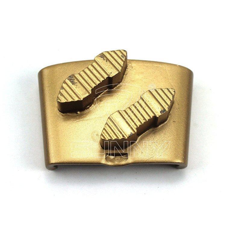 Алмазный шлифовальный башмак для бетона с двумя сегментами (арт. 25-19083460)