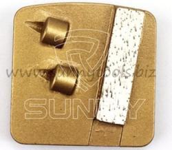 Алмазные шлифовальные туфли PCD Redi Lock для удаления эпоксидного покрытия (арт. 25-19083472)