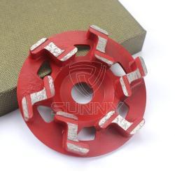 Круг алмазный 180 мм Z-образный 9 сегментов 30#-150# (арт. 25-19083482)