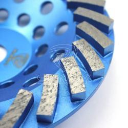 Алмазный шлифовальный круг 7" 24 сегмента 30#-150# для бетона (арт. 25-19083484)