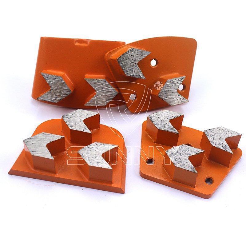 Алмазные шлифовальные туфли 30#-220# трапециевидные (арт. 25-19083491)