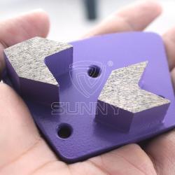 Шлифовальные башмаки с алмазными сегментами трапеция 30# 60# (арт. 25-19083526)