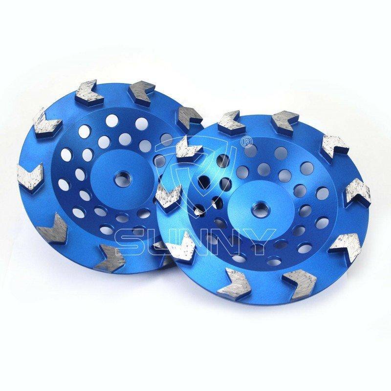 Алмазный шлифовальный диск 7 дюймов 10 сегментов (арт. 25-19083538)