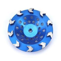 Алмазный шлифовальный диск 7 дюймов 10 сегментов (арт. 25-19083538)