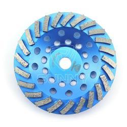 Алмазный шлифовальный диск 180мм 24 сегмента для бетона (арт. 25-19083577)