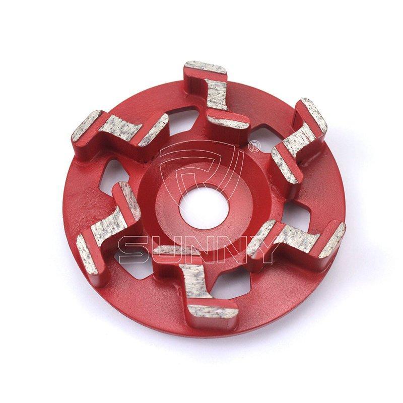 Алмазный шлифовальный диск 125мм Z-образный 7 сегментов (арт. 25-19083591)