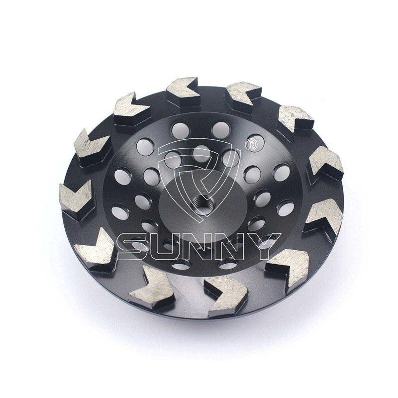 Круг алмазный шлифовальный 10 сегментов стрелы (арт. 25-19083601)