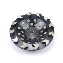 Круг алмазный шлифовальный 10 сегментов стрелы (арт. 25-19083601)