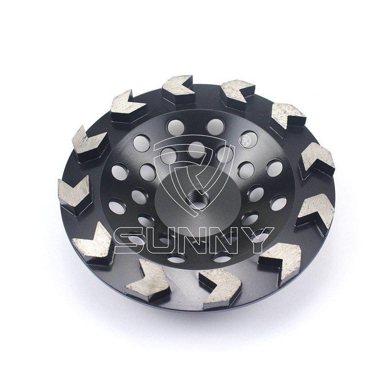 Круг алмазный шлифовальный 7" 10 сегментов для бетона (арт. 25-19083602)