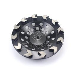 Круг алмазный шлифовальный 7" 10 сегментов для бетона (арт. 25-19083602)