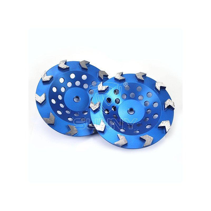 Круг шлифовальный алмазный 5 дюймов 8 сегментов стрелка (арт. 25-19083609)