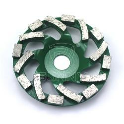 Алмазный шлифовальный круг 5 16 сегментов 30-150 грит (арт. 25-19083613)