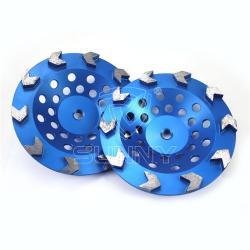 Диск шлифовальный алмазный 7 дюймов 10 сегментов (арт. 25-19083616)