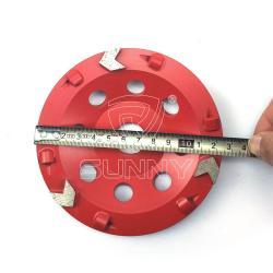 Алмазный шлифовальный круг 5" 3 сегмента стрелы (арт. 25-19083625)