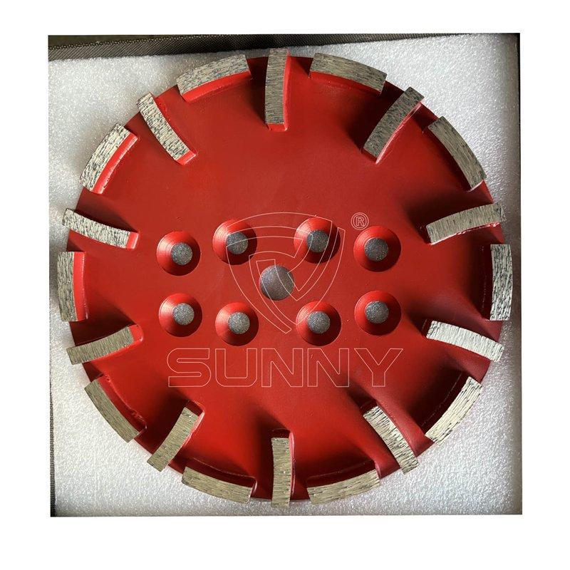 Алмазный шлифовальный диск 10" 30#-150# для бетона (арт. 25-19083632)