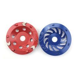 Алмазный шлифовальный круг 6 PCD 3 стрелы для снятия эпоксидного покрытия (арт. 25-19083640)