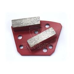 Блок для шлифовки бетона с алмазным напылением 30# 2 сегмента (арт. 25-19083672)