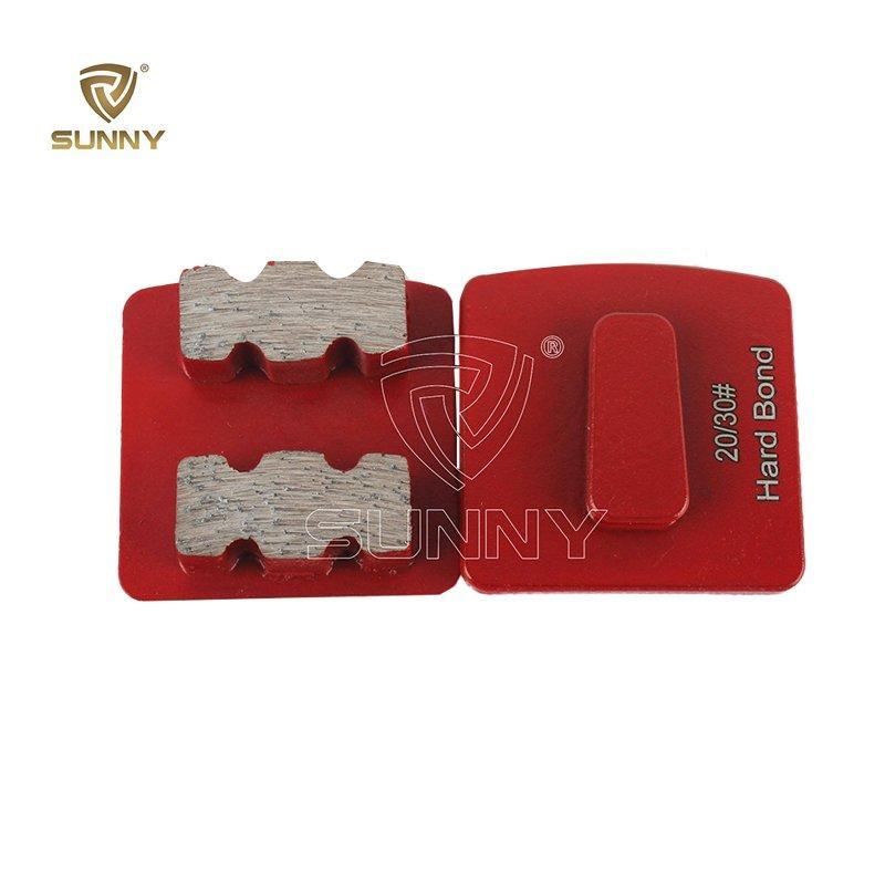 Блок для шлифовки бетона с алмазным покрытием 30# 60# 80# (арт. 25-19083674)