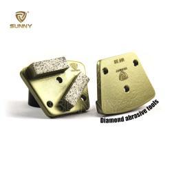 Алмазные шлифовальные башмаки 30# для бетона 2 сегмента (арт. 25-19083676)