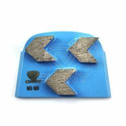 Алмазный шлифовальный диск для пола 3 сегмента 30# 60# (арт. 25-19083684)