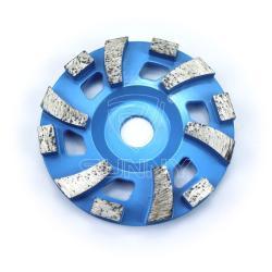 Алмазный шлифовальный круг 18 сегментов 10" 30#-150# (арт. 25-19083703)