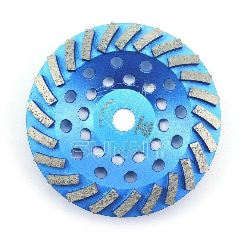 Круг алмазный 5" 30#-150# 14 сегментов для бетона (арт. 25-19083711)