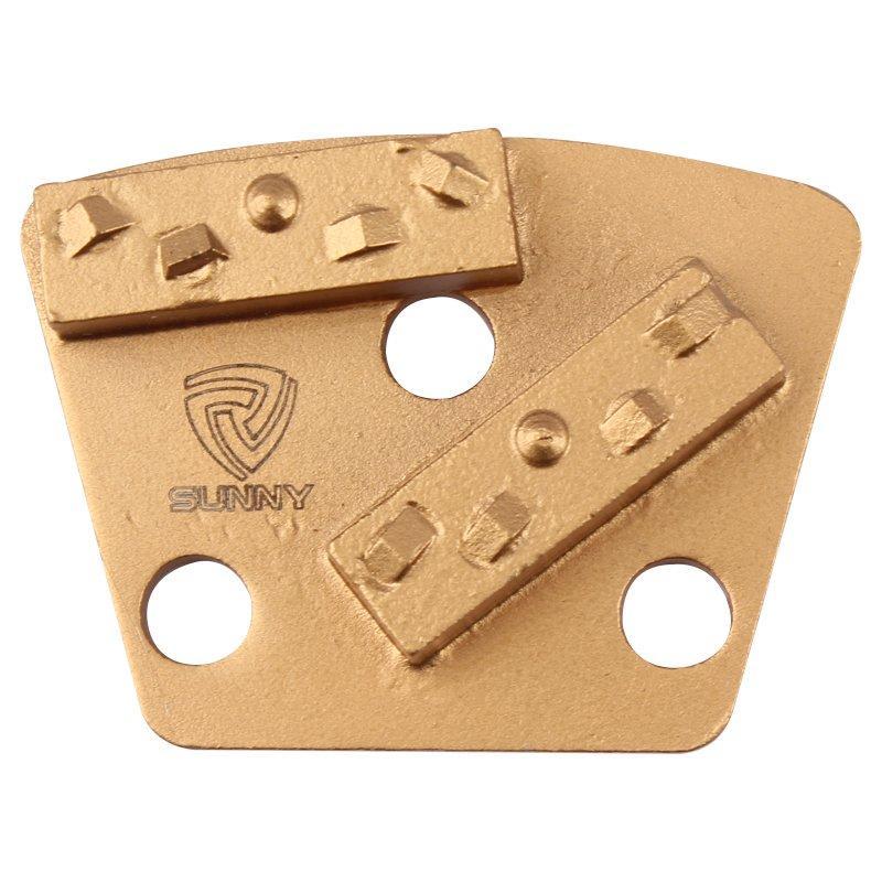 Алмазные шлифовальные туфли с 3 отверстиями для бетона (арт. 25-19083830)