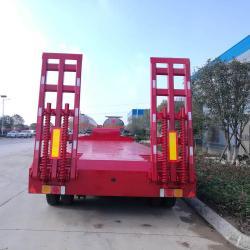 Полуприцеп-тяжеловоз 3 оси 70т с гидравлическим трапом (арт. 25-19083898)