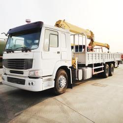 Кран-манипулятор с коленчатой стрелой 6т на шасси SPK15500 (арт. 25-19084158)