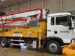 Автобетононасос 37м HB37V на шасси (арт. 25-19084311)