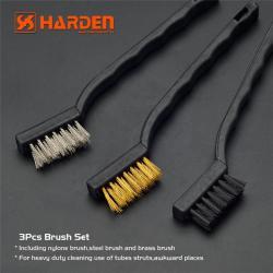 Набор кистей косметических HARDEN 3шт для авто (арт. 25-19084340)