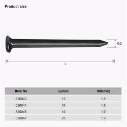 Гвоздь судостроительный квадратный стальной оцинкованный медный (арт. 25-19084375)