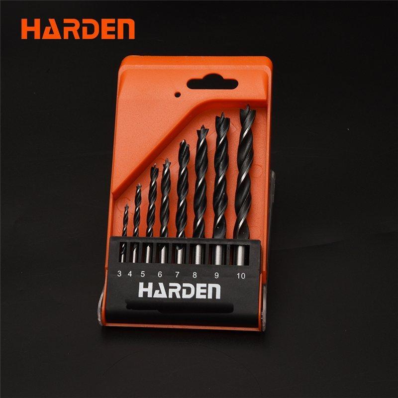 Набор сверл по дереву HARDEN 8 шт. из углеродистой стали (арт. 25-19084385)