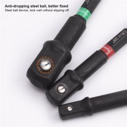 Набор бит отверток с адаптером 1/2x70мм стальной ручкой (арт. 25-19084441)