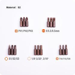 Набор инструментов 37 предметов с трещоткой и битами (арт. 25-19084483)