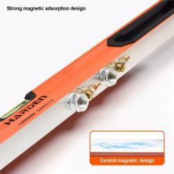 Уровень строительный алюминиевый с тремя глазками 600-1000мм (арт. 25-19084537)