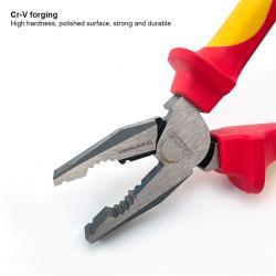 Набор инструментов 11 предметов изолированные плоскогубцы нож тестер (арт. 25-19084540)