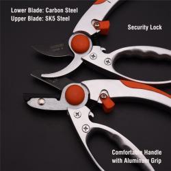 Секатор садовый профессиональный SK5 сталь длинный (арт. 25-19084545)