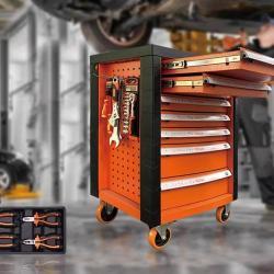 Тележка для инструментов 466 предметов 7-слойная (арт. 25-19084576)