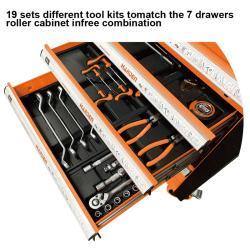 Тележка для инструментов 466 предметов 7-слойная (арт. 25-19084576)