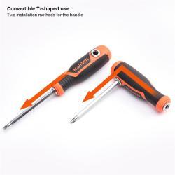 Отвертка универсальная 2 в 1 с битами PH2 (арт. 25-19084646)