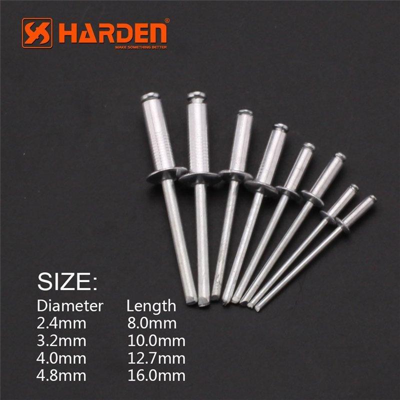 Заклепка алюминиевая стандартная профессиональная Harden Tools (арт. 25-19084734)