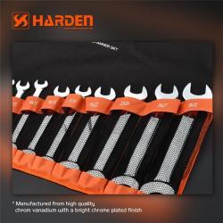 Набор ключей хром-ванадиевых 12шт двусторонних с трещоткой (арт. 25-19084748)