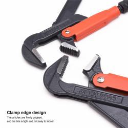 Ключ для труб 90° из углеродистой стали с изогнутым носом (арт. 25-19084753)