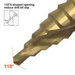 Ступенчатое сверло по металлу и дереву HSS (арт. 25-19084761)