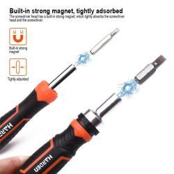 Набор отверток с трещоткой 31 предмет с рукояткой (арт. 25-19084797)