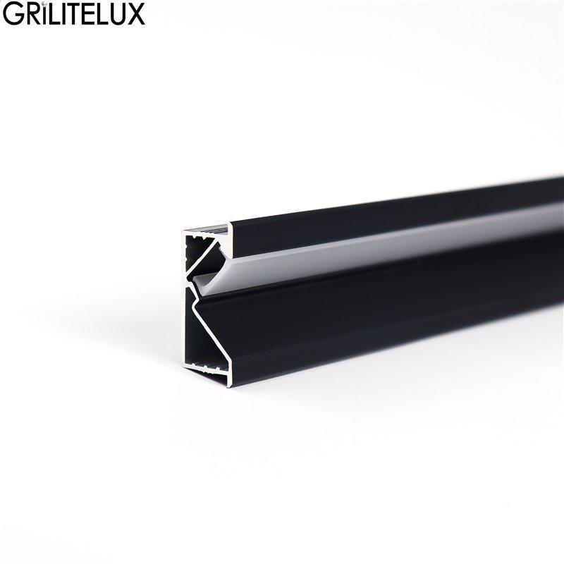 Профиль для светодиодной ленты 45° для мебели и шкафов (арт. 25-19084824)