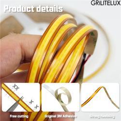 Светодиодная лента COB 528 LED/м 12V 24V 13W 8мм Ra90 (арт. 25-19084865)