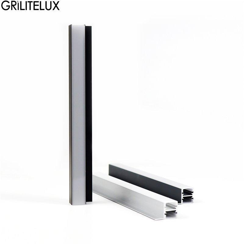 Профиль алюминиевый U-образный двусторонний светящийся для кухни (арт. 25-19084871)