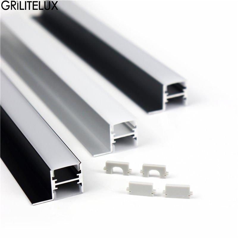 Профиль алюминиевый анодированный 6063 для LED подсветки (арт. 25-19084872)